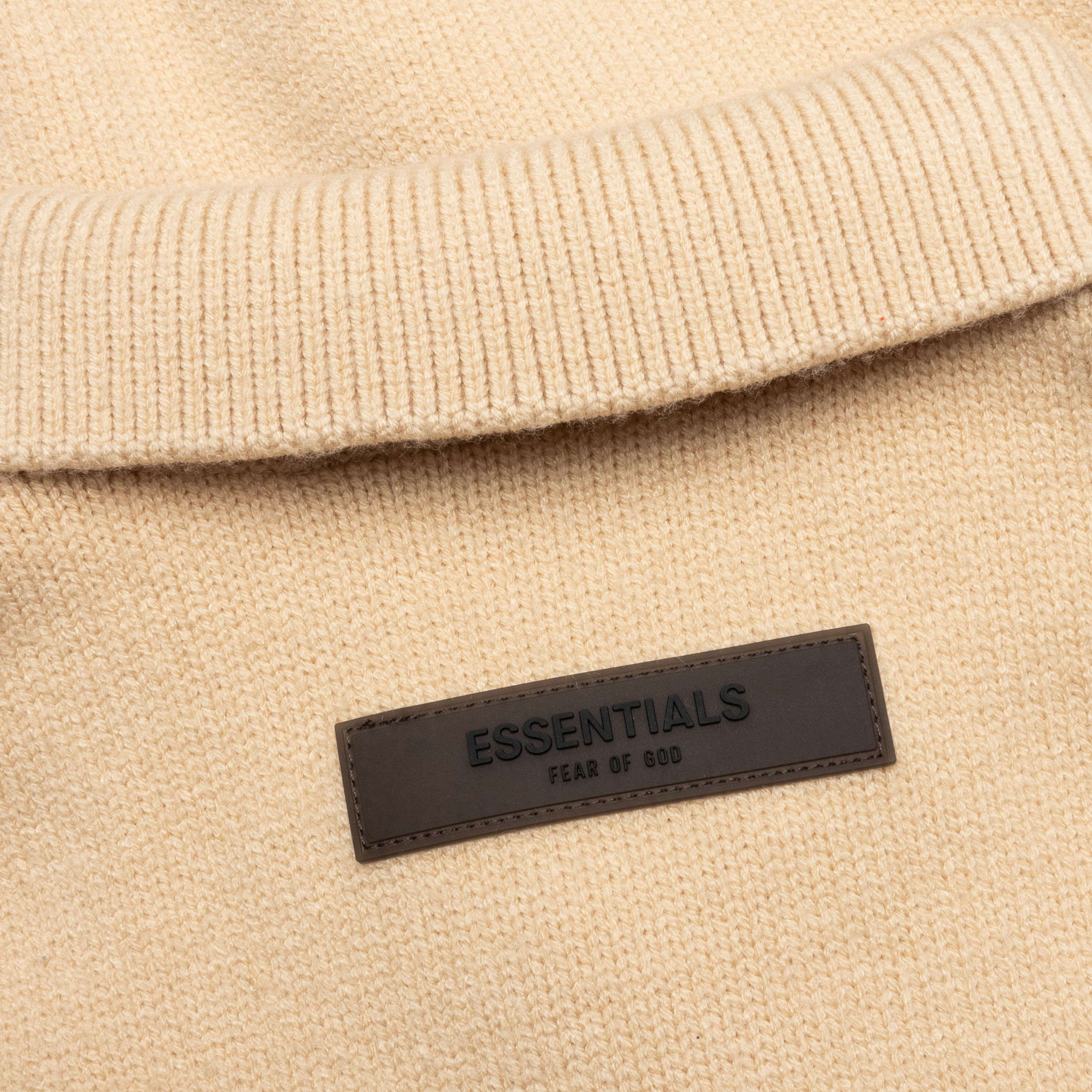 Kids Knit Polo Sand
