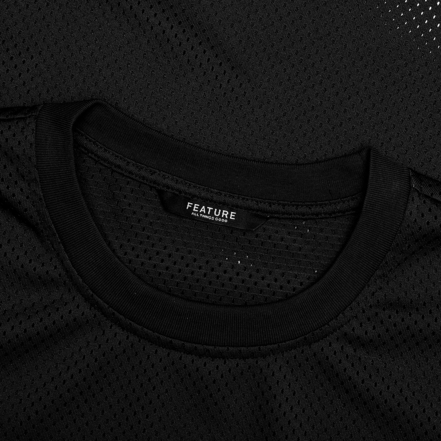 Boyer Mesh Tee Black