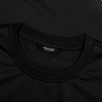 Boyer Mesh Tee Black