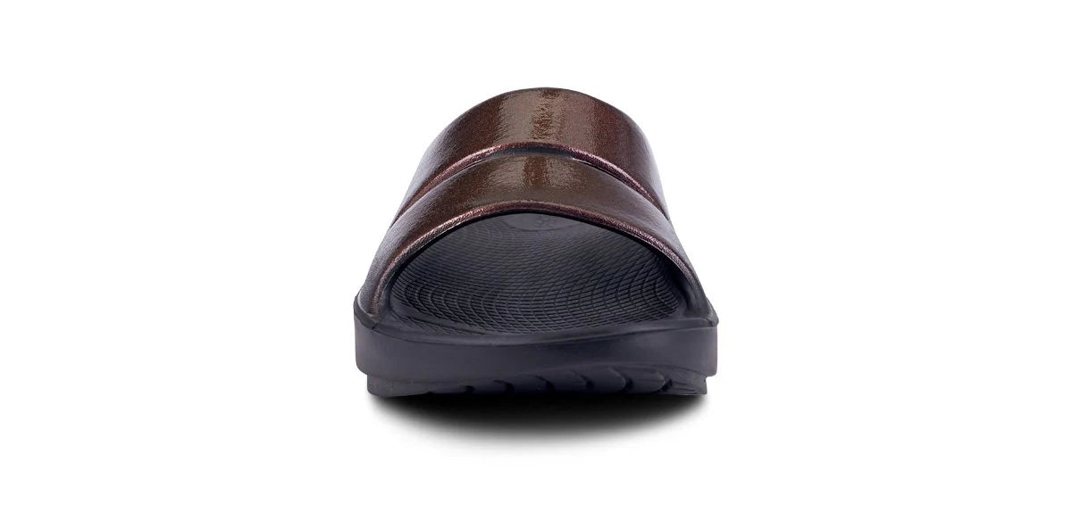Oofos Womens OOahh Luxe Slide