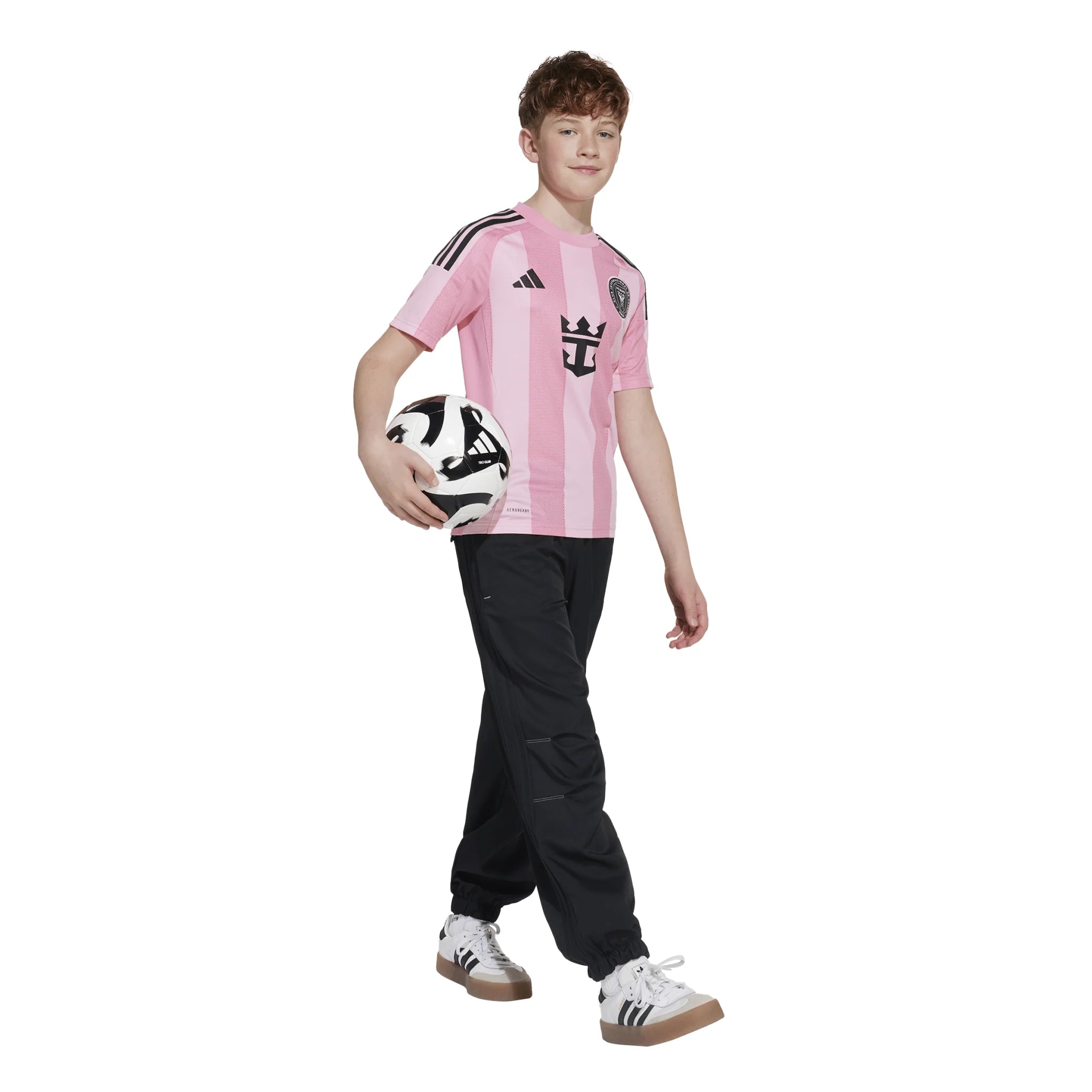 adidas Mens Inter Miami CF Home Jersey 25 26 Pink