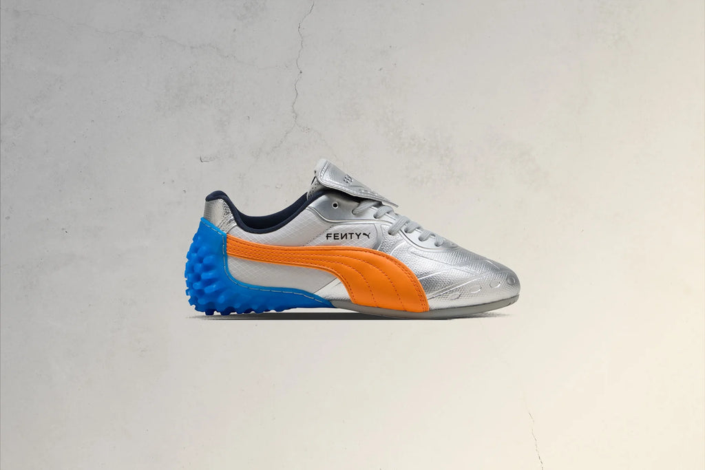 Puma x Fenty Womens Avanti LS X PUMA Silver Rickie Orange