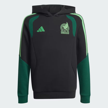 adidas Mexico 26 Tiro Youth Sweat Hoodie Black