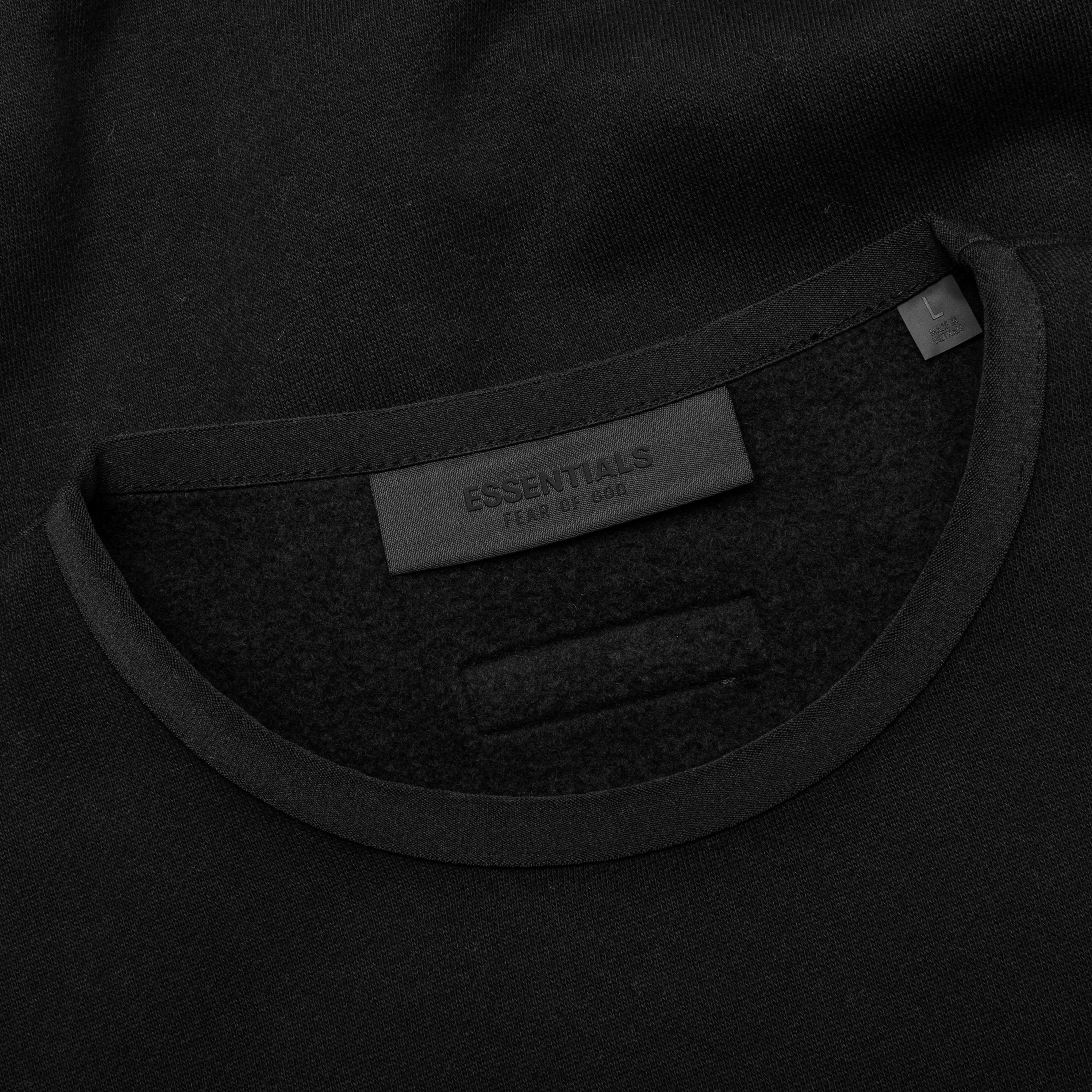 Crewneck Sweater Jet Black