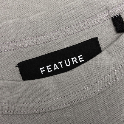Jersey Braque Pocket Tee Grey