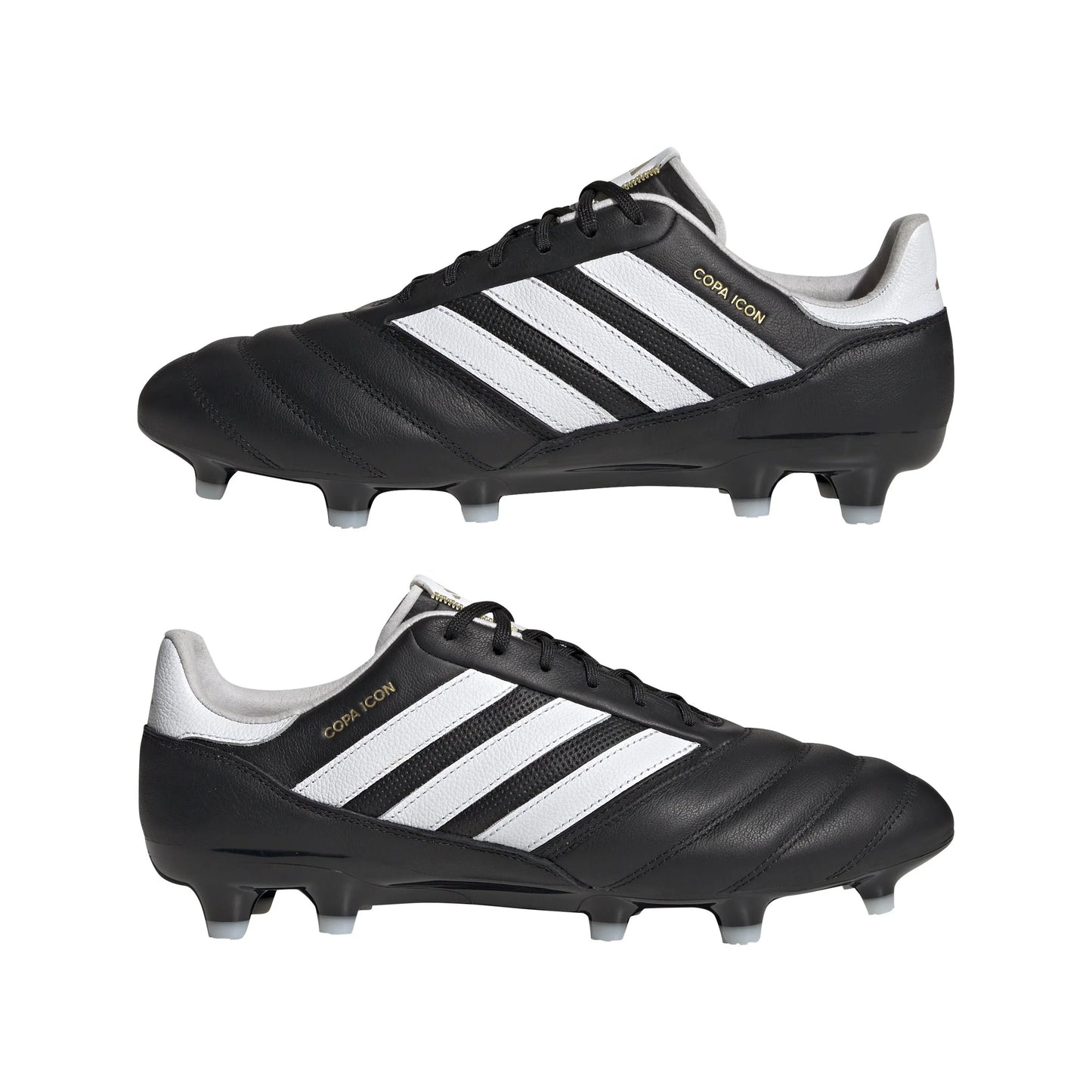 adidas Copa Icon FG Firm Ground Soccer Cleats Black White Gold Metallic