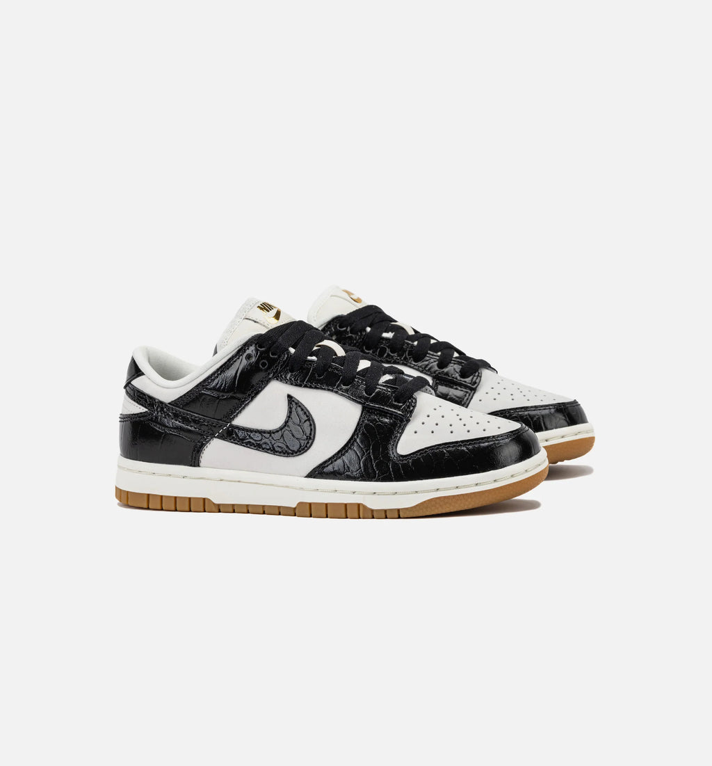 Dunk Low LX Womens Lifestyle Shoe Phantom Black Sail Gum Light Brown