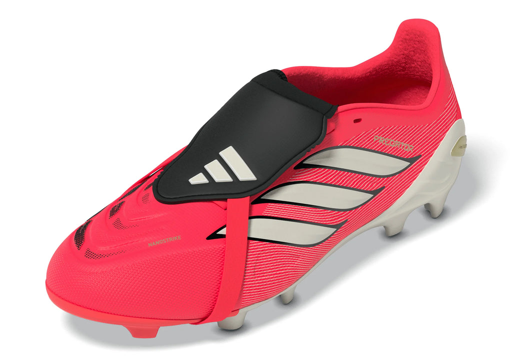 adidas Predator League Fold Over Tongue Firm Ground Youth Soccer Cleats Turquesa