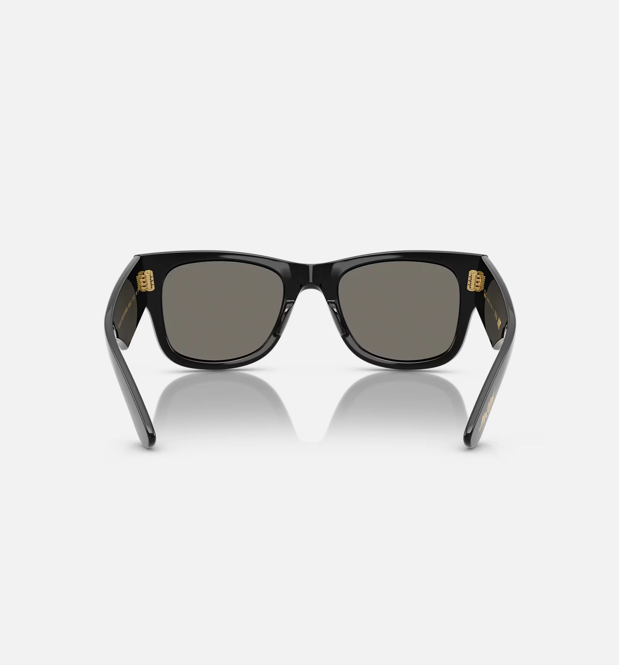 AAP Rocky x Mega Wayfarer Mens Sunglasses Black Gold