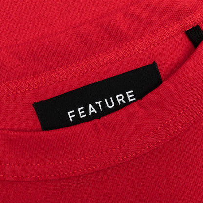 Jersey Braque Pocket Tee Red