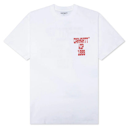 S S Blocks T Shirt White