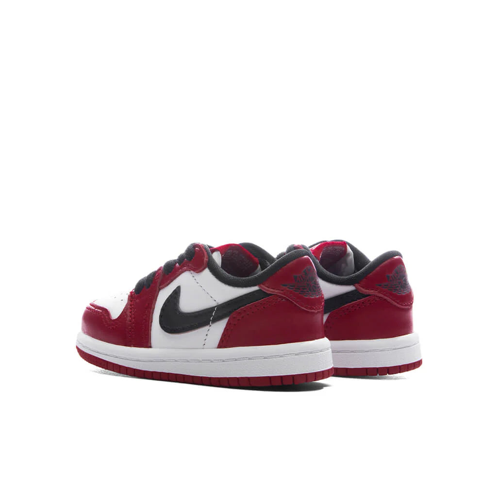 Air Jordan 1 Retro Low OG Chicago TD Varsity Red Black Summit White