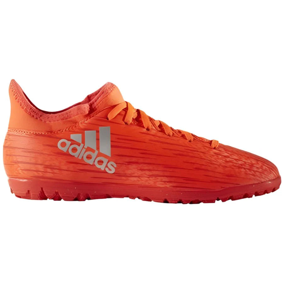 adidas X 163 TF Turf Youth Soccer Cleats Solar Red Silver Metallic Hi Res Red