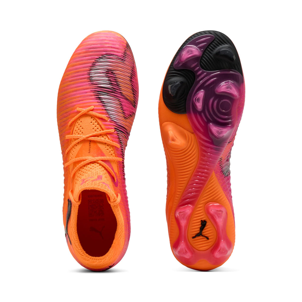 PUMA Future 8 Ultimate FG Womens Soccer Cleats Orange Black