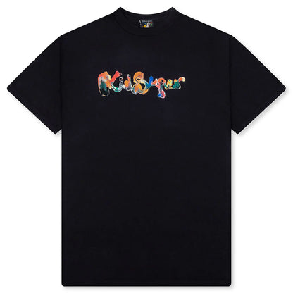 Watercolor Tee Black