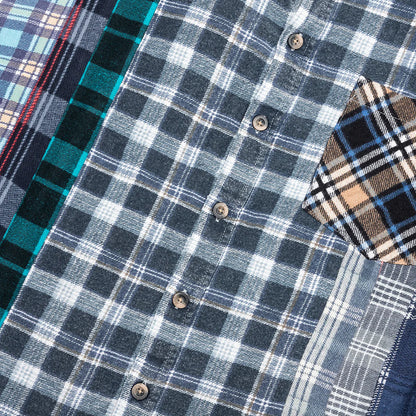 7 Cuts Flannel Shirt Assorted