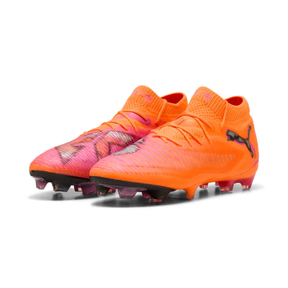 PUMA Future 8 Ultimate FG Mens Soccer Cleats Orange Black