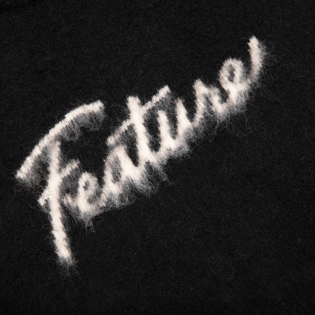 Script Logo Sweater Black