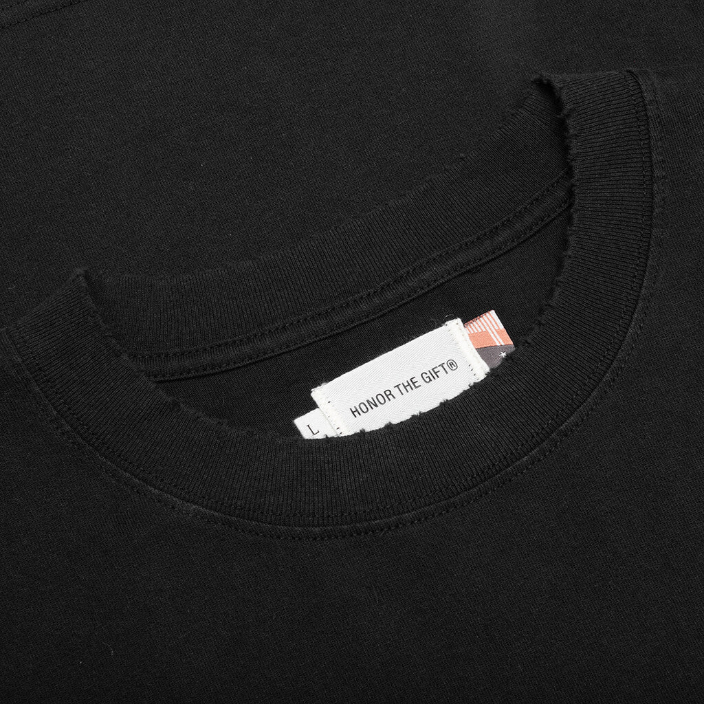 Stereo Mono Tee Black
