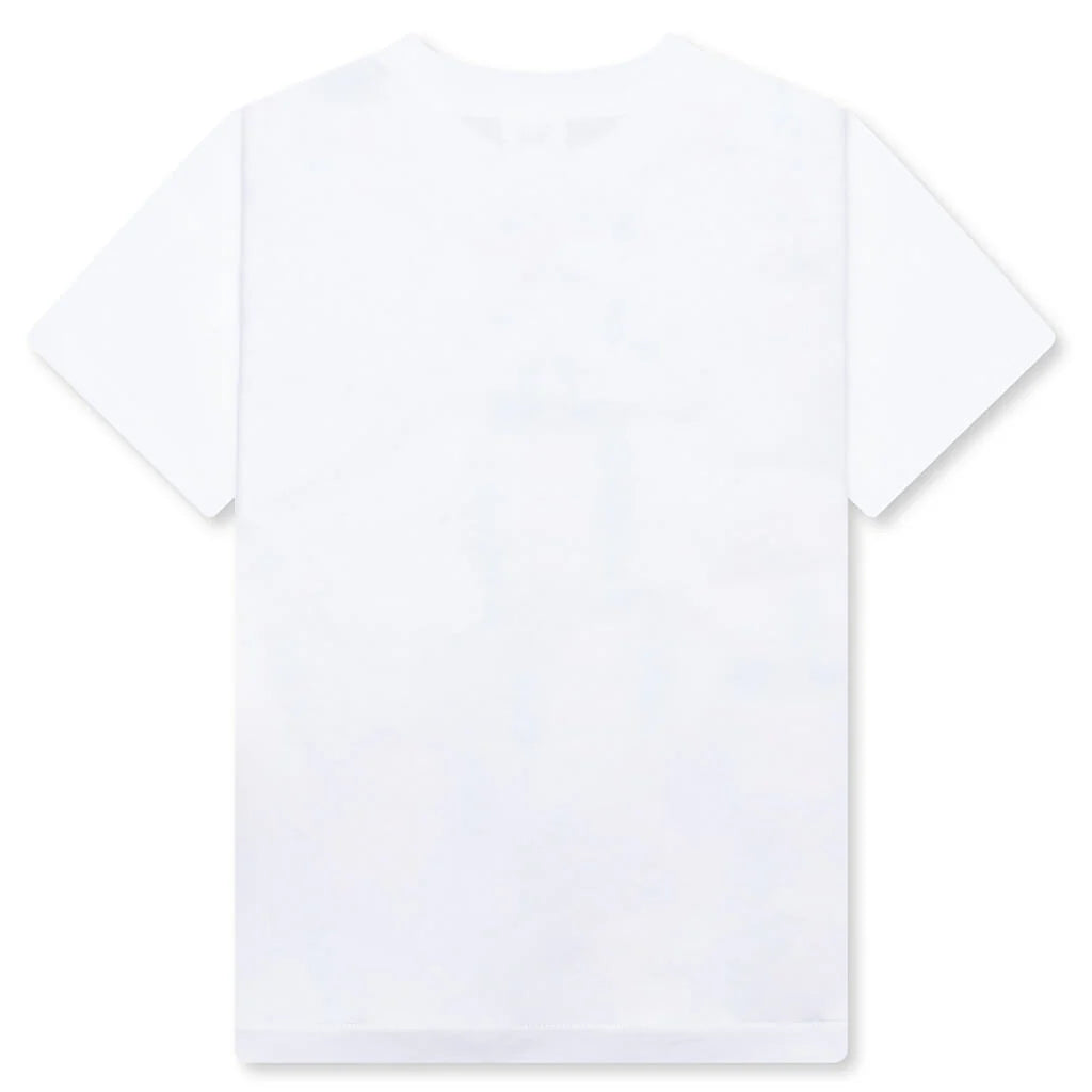 Kids ABC Camo Milo Hoodie Tee White Black