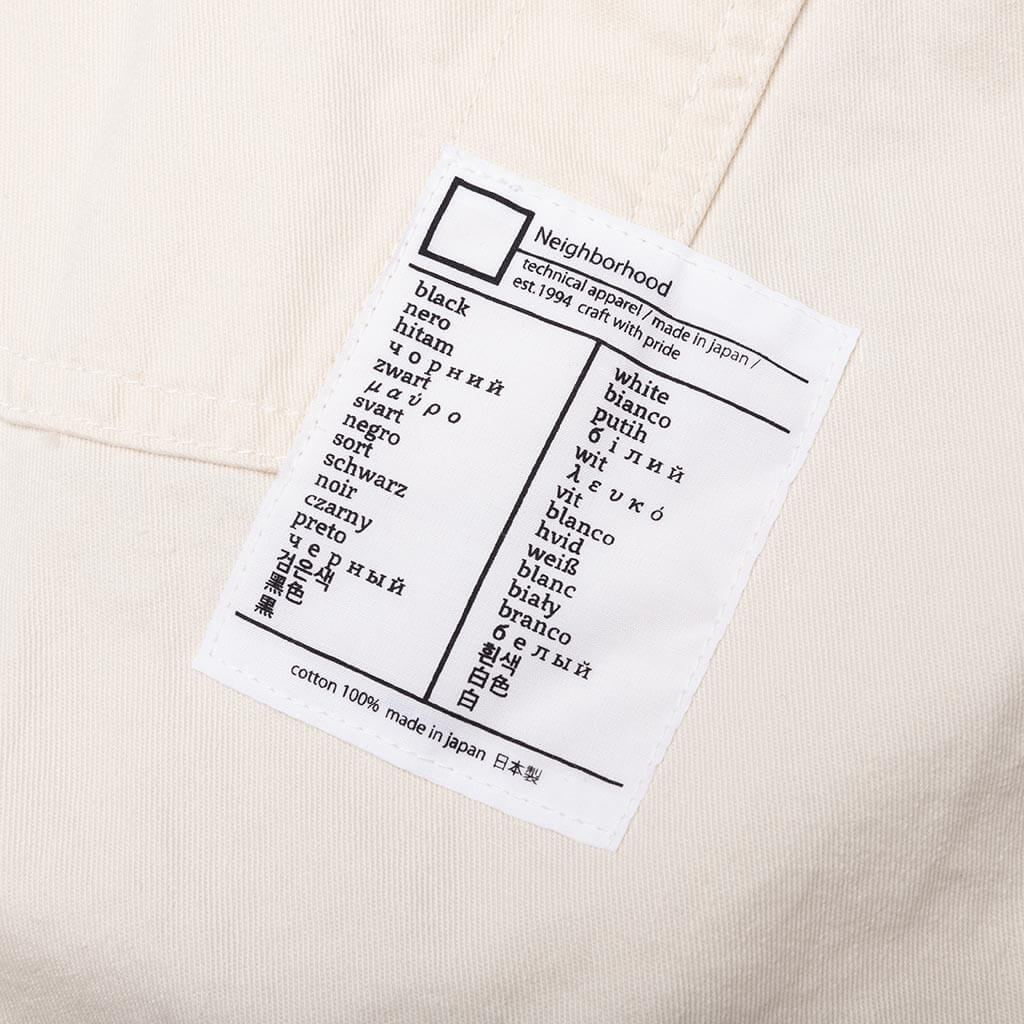 Short Coverall Jacket White