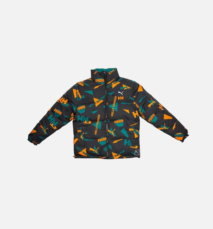 Puma X Helly Hansen Reversible Mens Jacket Teal Green