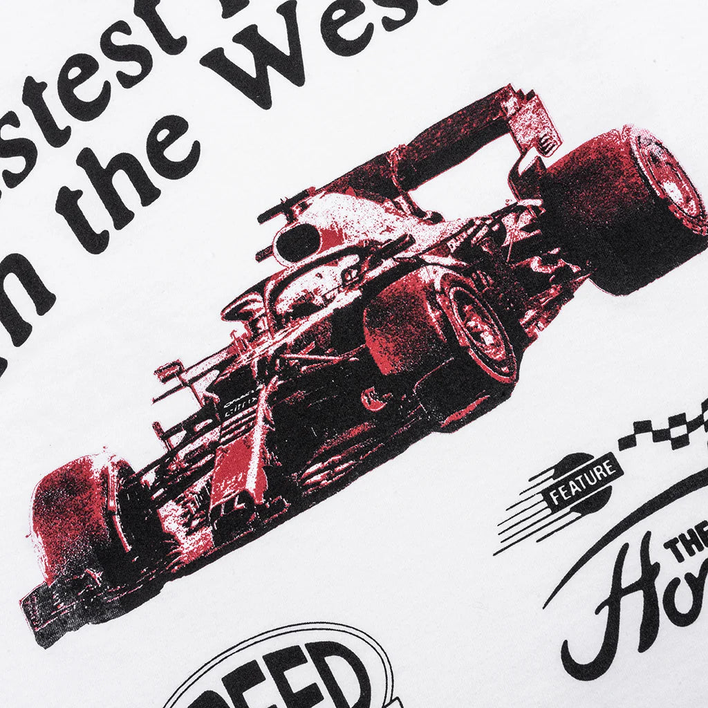 Feature x Honor The Gift Fastest Rides L S Tee White