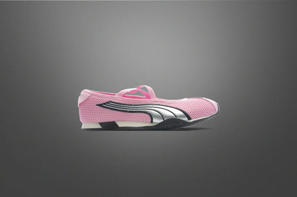 Womens H Street Ballet Pink Shimmer Silver