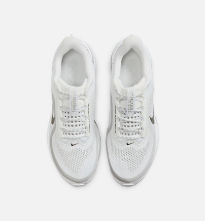 Pegasus Premium Mens Lifestyle Shoe White Metallic Silver Metallic Silver