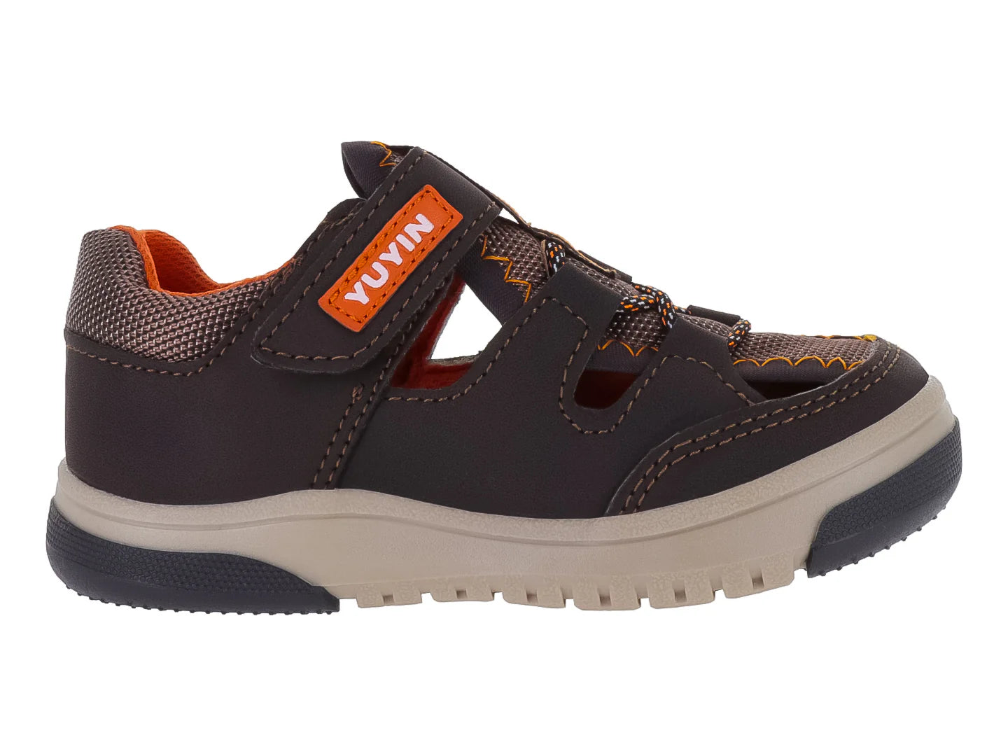 Sandalias YUYIN Chocolate para Niño