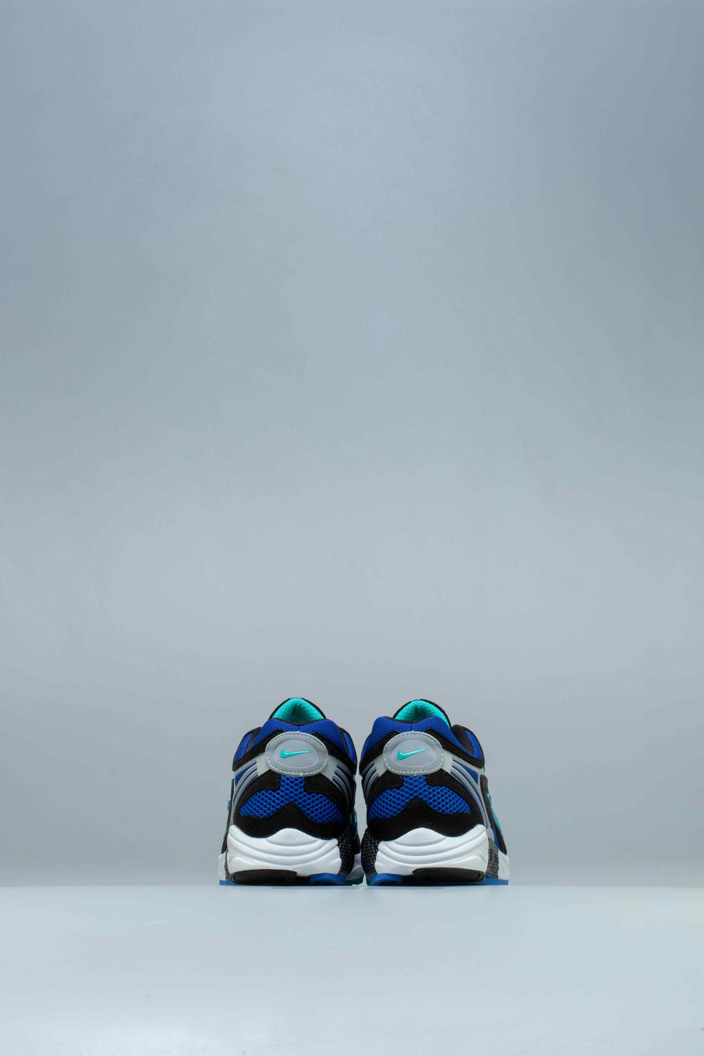 Air Ghost Racer Mens Running Shoe Black Blue