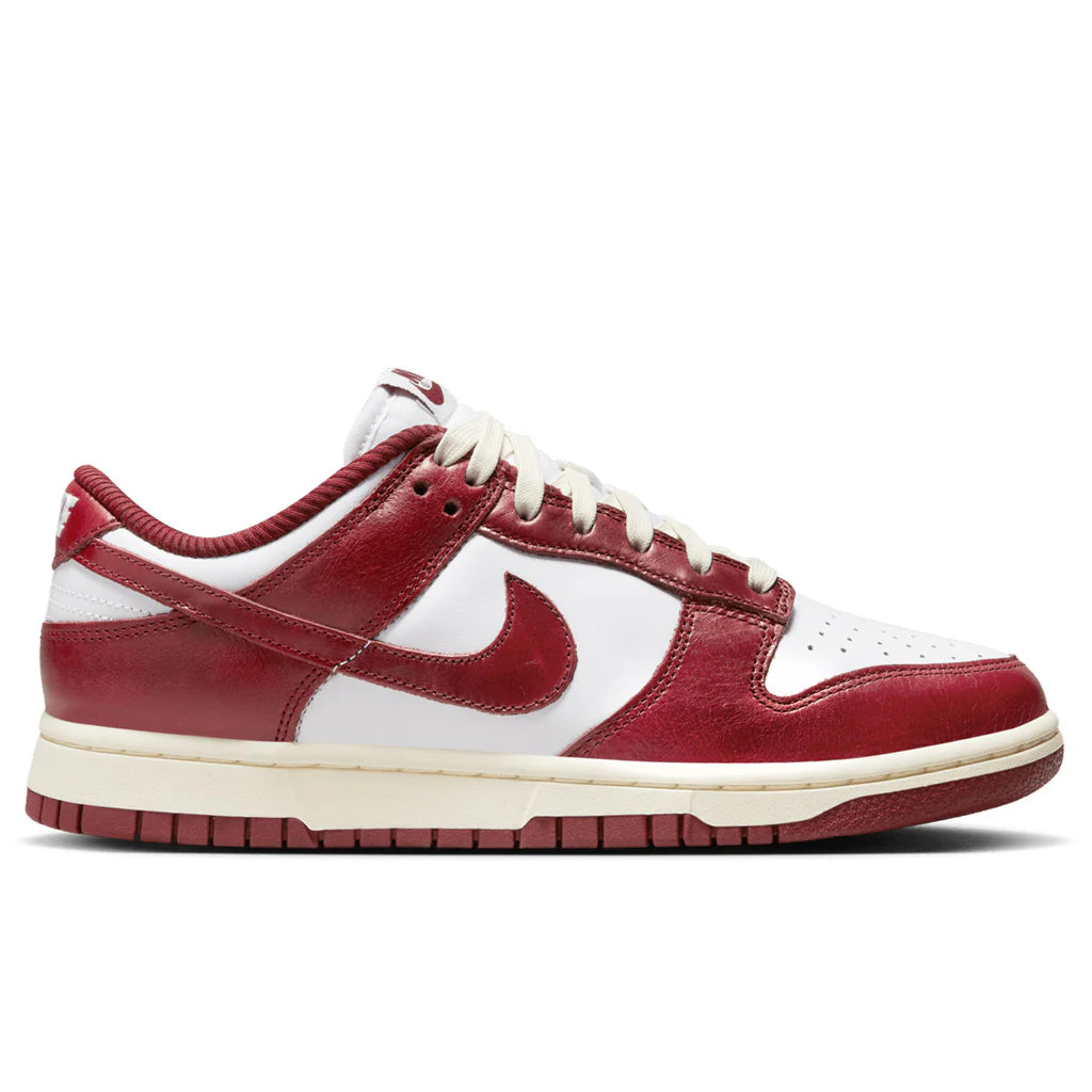 Dunk Low Premium Womens Team Red and White White Team Red Coconut Milk