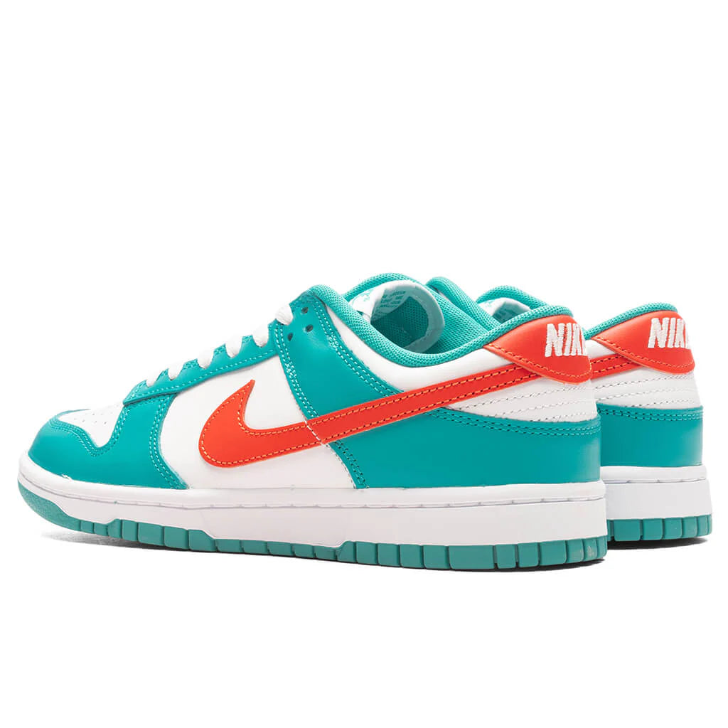 Dunk Low Retro Miami Dolphins White Cosmic Clay Dusty Cactus