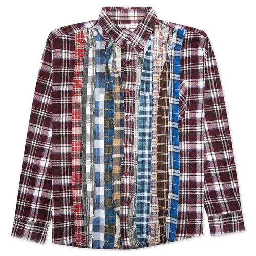 Ribbon Flannel Shirt Assorted