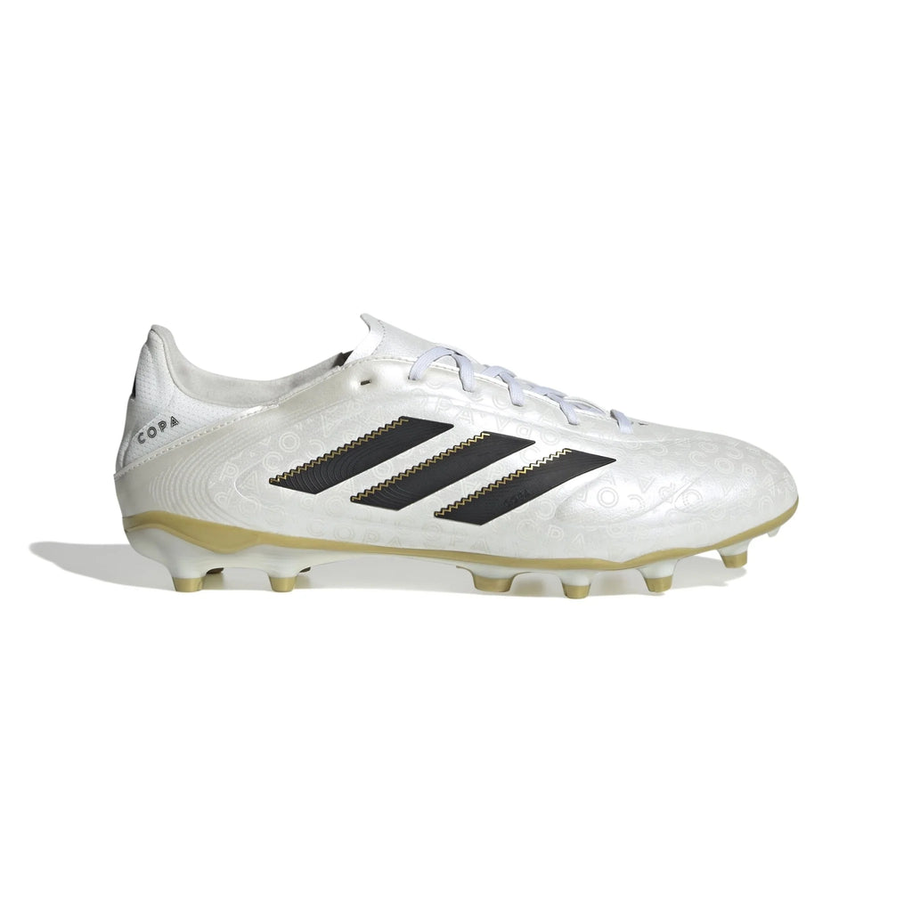 adidas Copa Pure 3 League Firm Multi Ground Boots White Black Gold