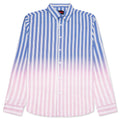 Fade Button Down Blue