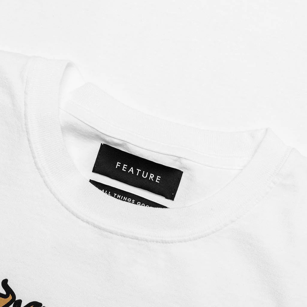 Feature x ASU Always Devil Tee White