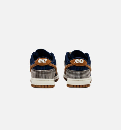 Dunk Low Tweed Corduroy Mens Lifestyle Shoe Midnight Navy Ale Brown Pale Ivory Free Shipping
