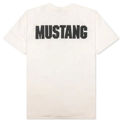 Mustang T Shirt Bone