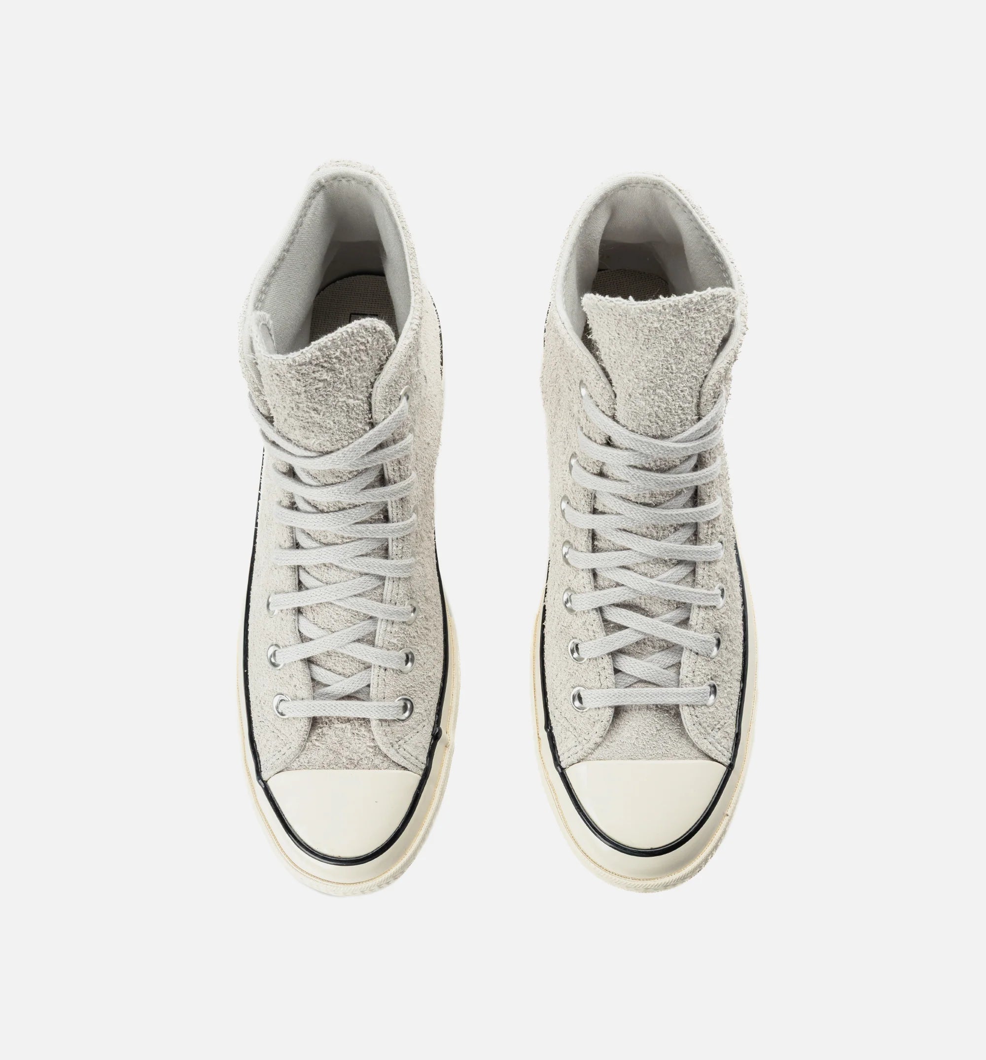 Chuck 70 Suede High Top Mens Lifestyle Shoe Egret Black