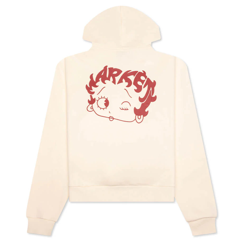 Market x Betty Boop Mascot Hoodie Butter Cream