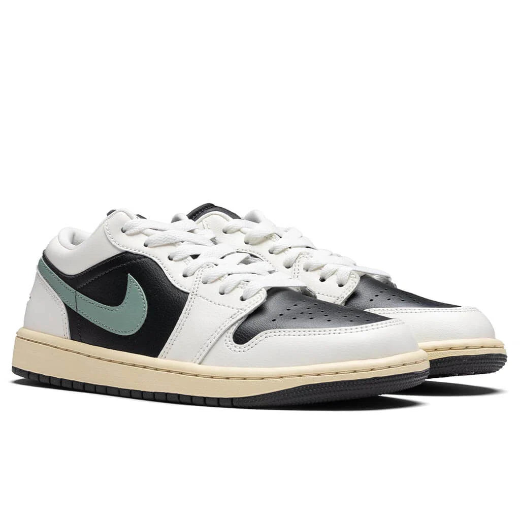Womens Air Jordan 1 Low Anthracite Jade Smoke Sail