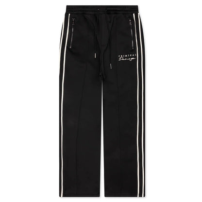 Dragon Embroidered Pant Black