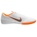 Nike Mercurial VaporX 12 Academy IC Indoor Soccer Shoes White Cool Grey Orange