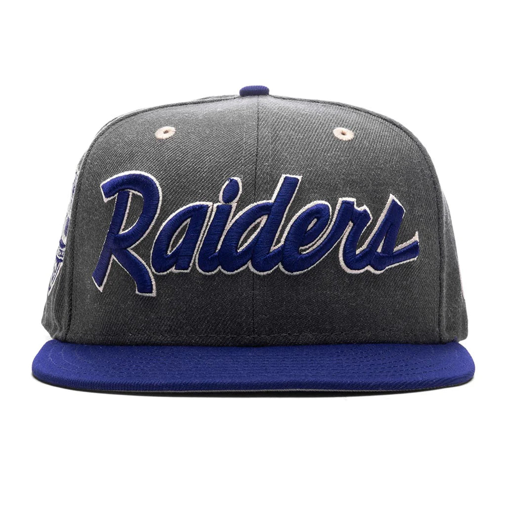 Feature x New Era 59FIFTY Fitted Las Vegas Raiders Heather Graphite Dark Royal