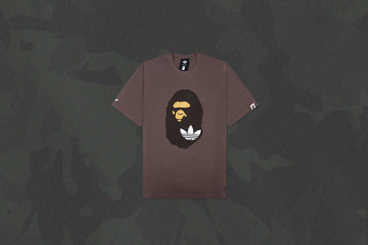 Adidas x BAPE S S Tee Earth Strata