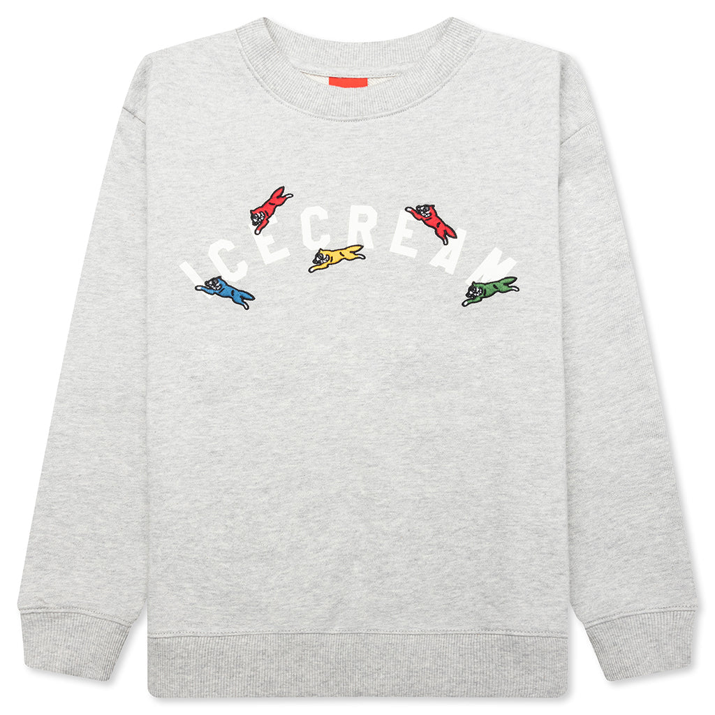 Kids Kennel Sweatshirt Heather Grey
