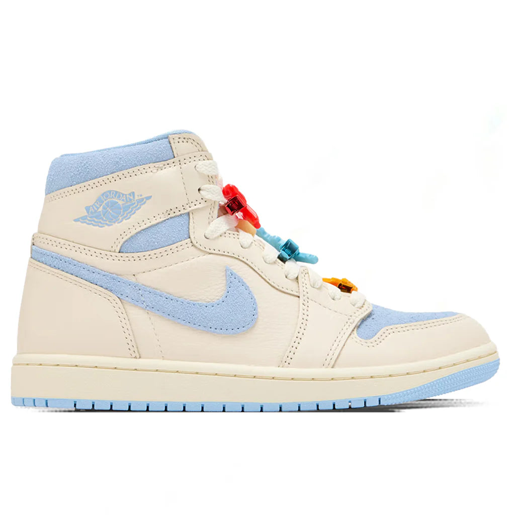Womens Air Jordan 1 Retro High OG Psychic Blue Pale Ivory Psychic Blue Coconut Milk
