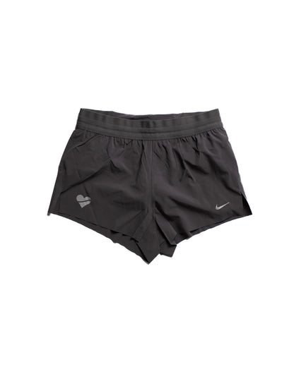 Nike Womens Swift Dri FIT Mid Rise 25 Brief Lined Running Shorts