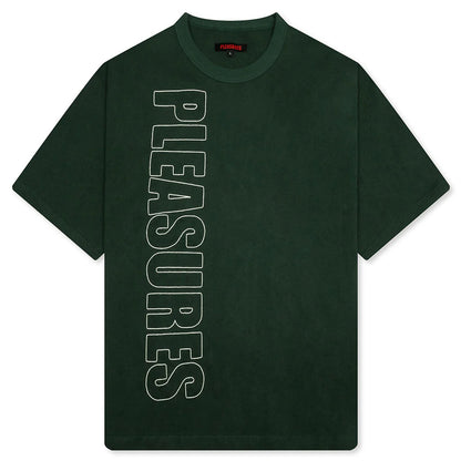 Outline Heavyweight T Shirt Forest Green